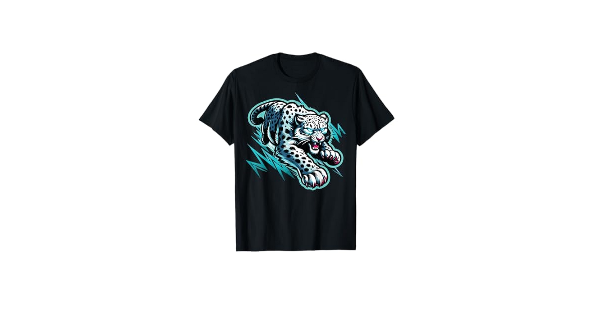 Amazon.com: Snow Leopard, Angry Snow Leopard T-Shirt